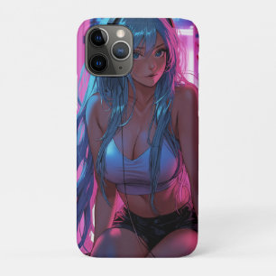 Funda Para iPhone 11 Pro Chica Lofi Gamer   Chill Anime Aesthetic