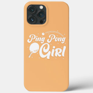 Funda Para iPhone 13 Pro Max Chica Ping Pong