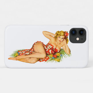 Funda Para iPhone 11 Chica Pinup Pin Up