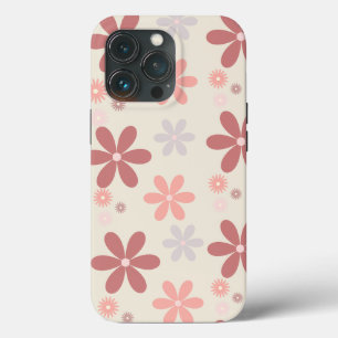 Funda Para iPhone 13 Pro chica purpurina linda rosa