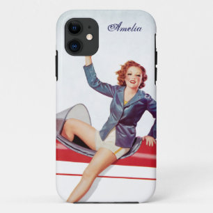 title_seo2 Chica retro de la mosca personalizado