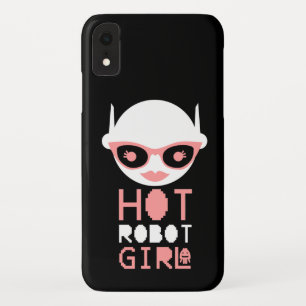 Funda Para iPhone XR Chica robot caliente