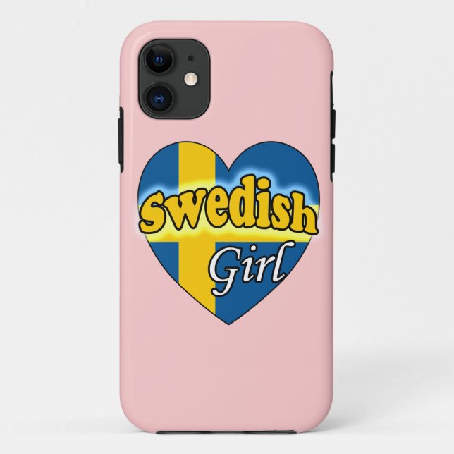Funda De Case-Mate Para iPhone Chica Sueca (Reverso)