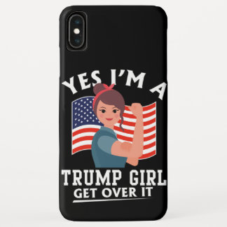 Funda Para iPhone XS Max Chica Trump