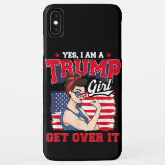 Funda Para iPhone XS Max Chica Trump