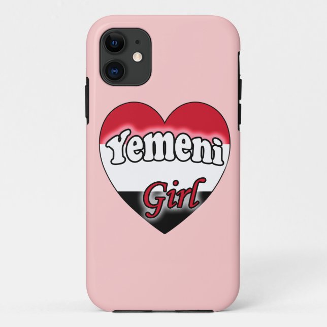 Funda De Case-Mate Para iPhone Chica yemení (Reverso)