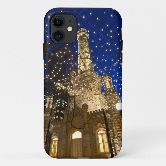Funda De Case-Mate Para iPhone Chicago en Navidad (Reverso)