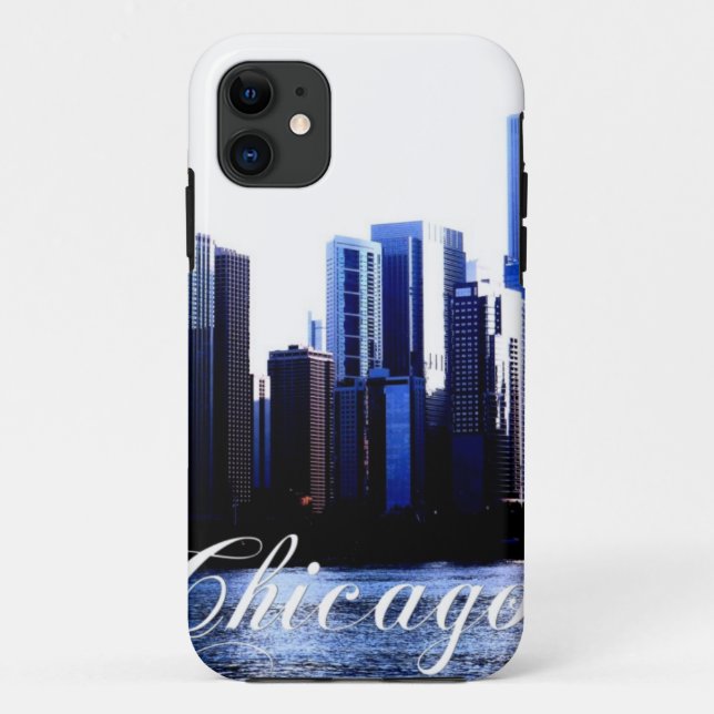 Funda De Case-Mate Para iPhone Chicago Illinois (Reverso)