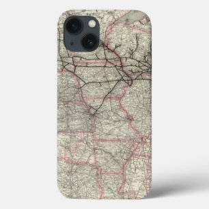 Funda Para iPhone 13 Chicago Milwaukee and St Paul Ry and connections