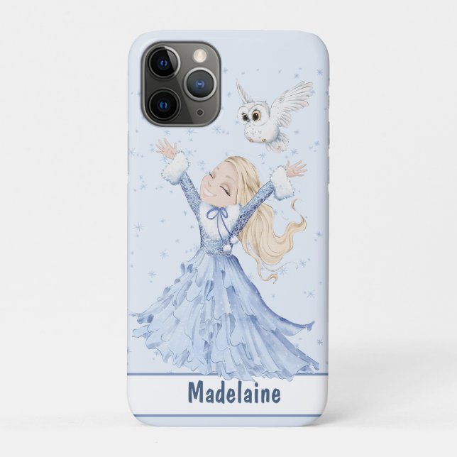 Funda De Case-Mate Para iPhone Chicas adoran a la princesa de invierno (Reverso)