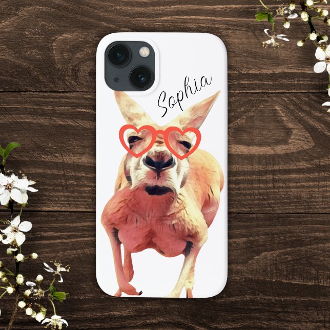 Funda De Case-Mate Para iPhone Chicas canguro de Cute (Subido por el creador)