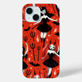 Funda Para iPhone 15 Chicas Diabólicas