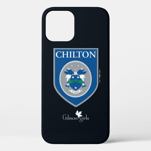 Funda De Case-Mate Para iPhone Chicas Gilmore | Insignia de la Academia Chilton (Reverso )