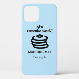 Funda Para iPhone 12 Chicas Gilmore   Logotipo mundial del panqueque de