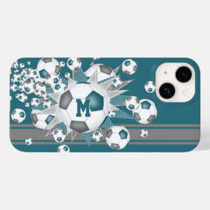 Funda Para iPhone 14 De Case-Mate chicas monogramados estrellas de baloncesto de fút