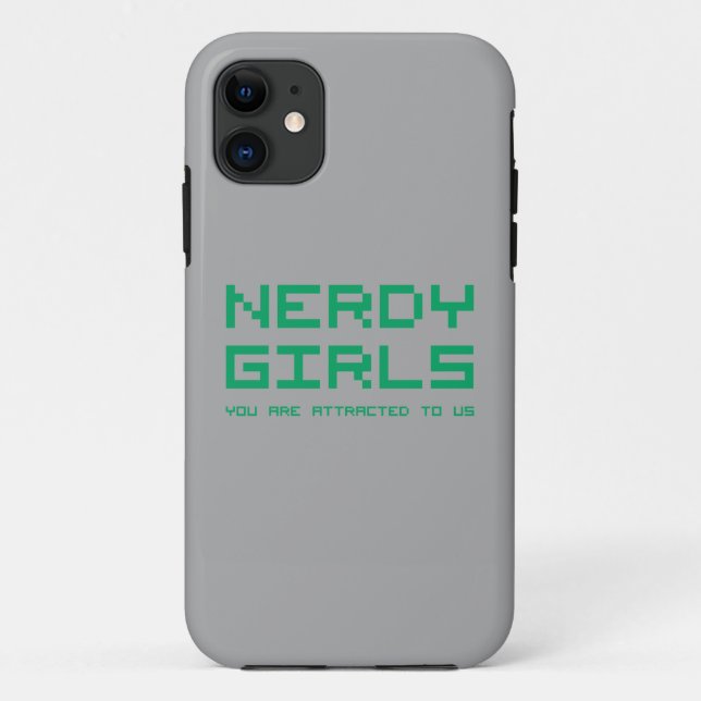 Funda De Case-Mate Para iPhone Chicas Nerdy 2 (Reverso)