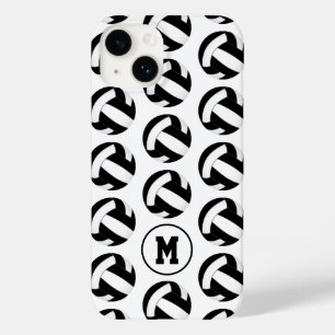 Funda Para iPhone 14 De Case-Mate chicas patrón de voleibol blanco negro