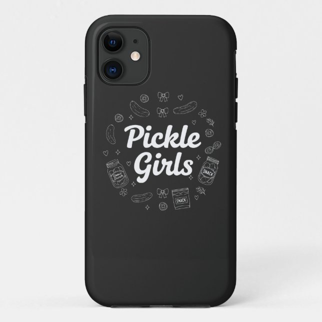 Funda De Case-Mate Para iPhone Chicas Pickle, Diseño de Cita de Amor (Reverso)