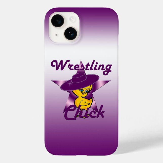 Funda De Case-Mate Para iPhone Chick de lucha libre #9 (Reverso )