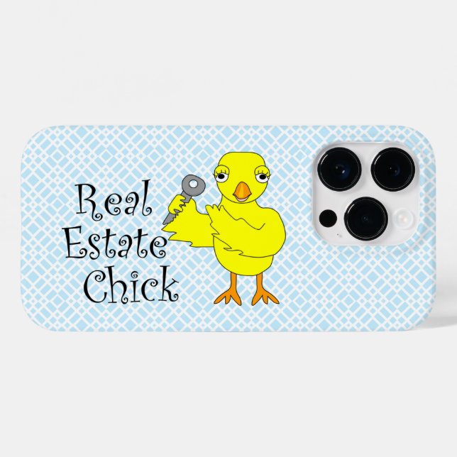 Funda De Case-Mate Para iPhone Chick inmobiliario (Reverso (Horizontal))