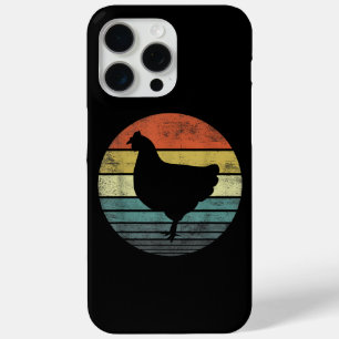 Funda Para iPhone 15 Pro Max Chicken Lover Regalos Funny Granjero Retro Vintage