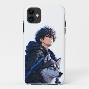 Funda Para iPhone 11 Chico de anime