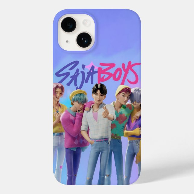 Funda De Case-Mate Para iPhone Chicos Saja (Reverso )