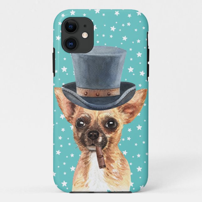 Funda De Case-Mate Para iPhone Chihuahua (Reverso)