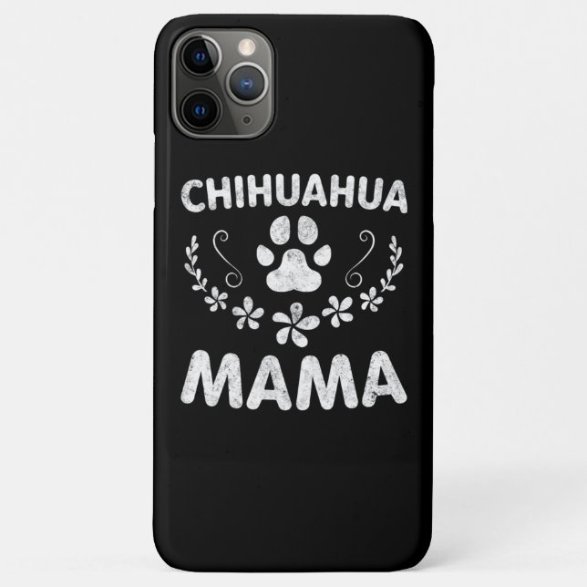 Funda De Case-Mate Para iPhone Chihuahua Mama (Reverso)