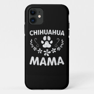 Funda Para iPhone 11 Chihuahua Mama