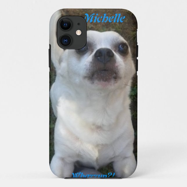 Funda De Case-Mate Para iPhone ¿Chihuahua Whazzup? funda de iPhone 5 (Reverso)