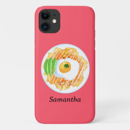 Funda Para iPhone 11 Chilaquiles Rojos