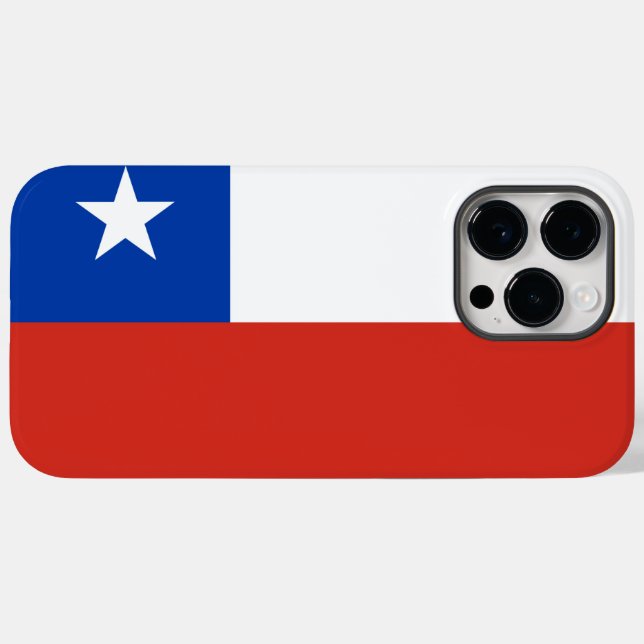 Funda De Case-Mate Para iPhone Chile (Reverso  (Horizontal))