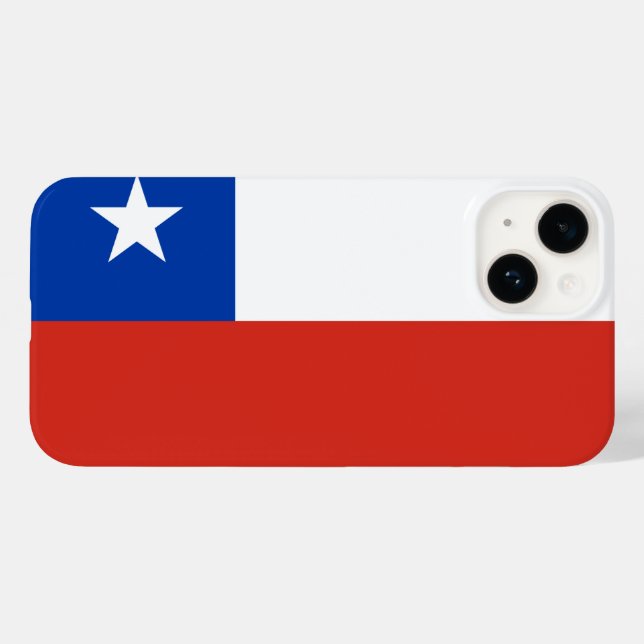 Funda De Case-Mate Para iPhone Chile (Reverso  (Horizontal))