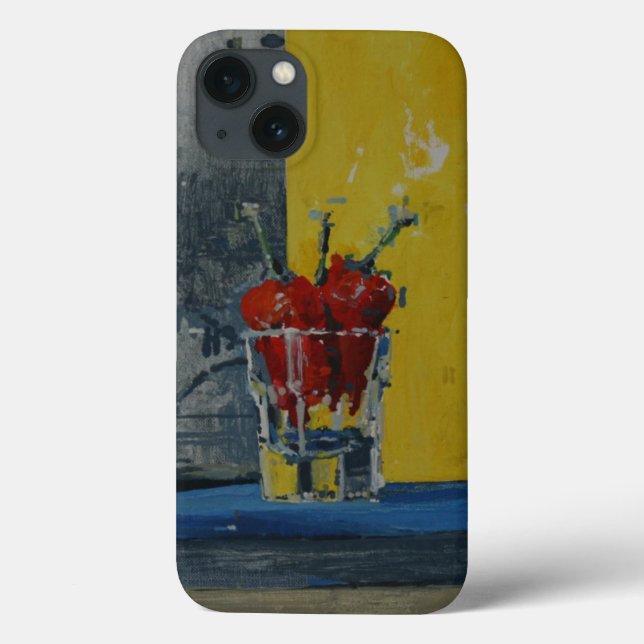 Funda De Case-Mate Para iPhone Chiles en un vidrio (Reverso)