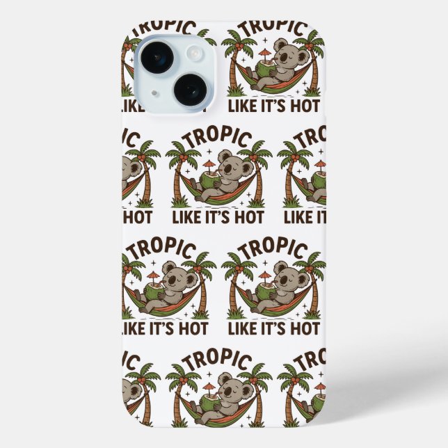 Funda De Case-Mate Para iPhone  Chill Koala Vibes (Reverso )