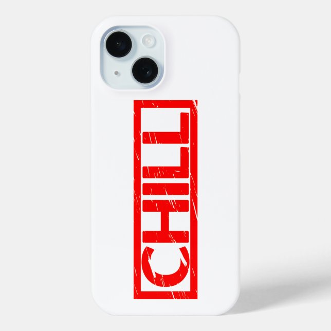 Funda De Case-Mate Para iPhone Chill Stamp (Reverso )