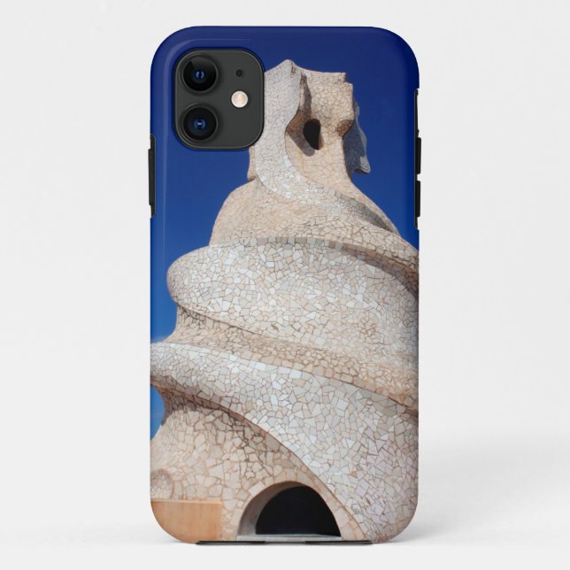 Funda De Case-Mate Para iPhone Chimenea mosaica (Reverso)