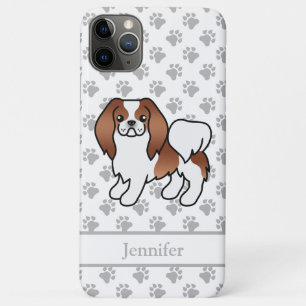 Funda Para iPhone 11 Pro Max Chin Japonés Rojo Y Blanco De Dibujos Animados Per