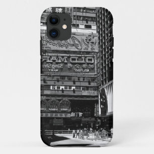 Funda Para iPhone 11 China Antigua calle de la Ciudad Hong Kong