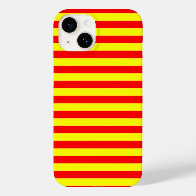 Funda De Case-Mate Para iPhone china kyrgyzstan spain flag stripes red yellow pat (Reverso )
