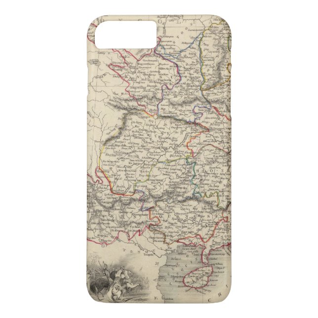 Funda De Case-Mate Para iPhone China y Burmah (Reverso)