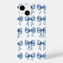 Funda Para iPhone 14 De Case-Mate Chinoiserie Bow Coquette