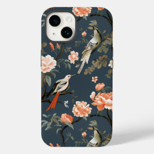 Funda Para iPhone 14 De Case-Mate Chinoiserie en Denim Blue