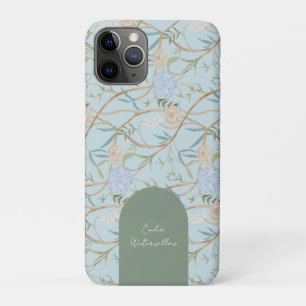 Funda Para iPhone 11 Pro Chinoiserie Grandmillennial Personalizable