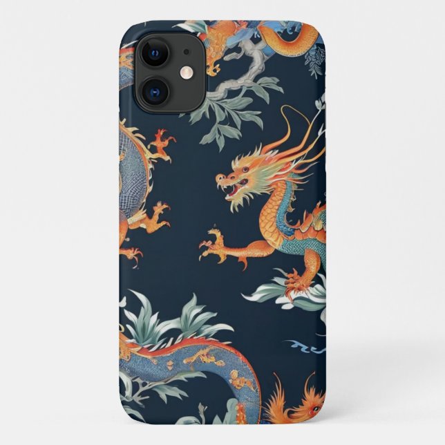 Funda De Case-Mate Para iPhone Chinoiserie Phone Case (Reverso)