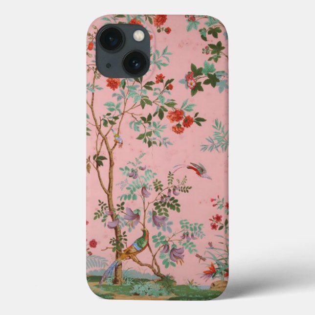 Funda De Case-Mate Para iPhone Chinoiserie rosa (Reverso)