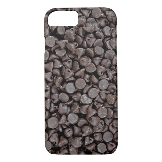 Funda De Case-Mate Para iPhone Chips de chocolate (Reverso)