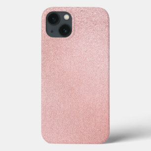 Funda Para iPhone 13 chispa de purpurina Rosa