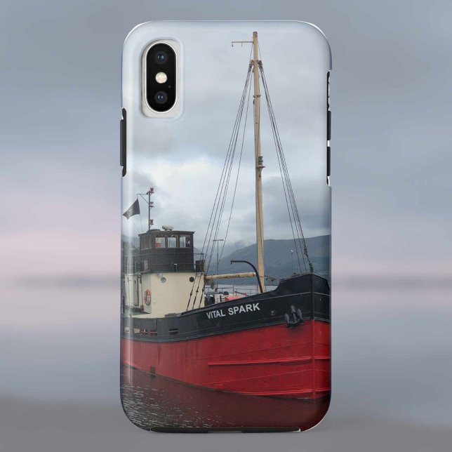 Funda De Case-Mate Para iPhone Chispa Vital, Barco Puffer, Inveraray, Escocia, (Subido por el creador)